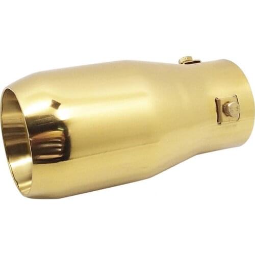 6021 Tail Throat Muffler Anti-scratch Modified Stainless Steel Universal Exhaust Pipe Muffler for Car Accessories