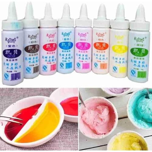 8 Flavors/set New Food Coloring Fruit Powder Cake Fondant Macaron Dessert Decal Soap Baking Color Cake Decoration Tools