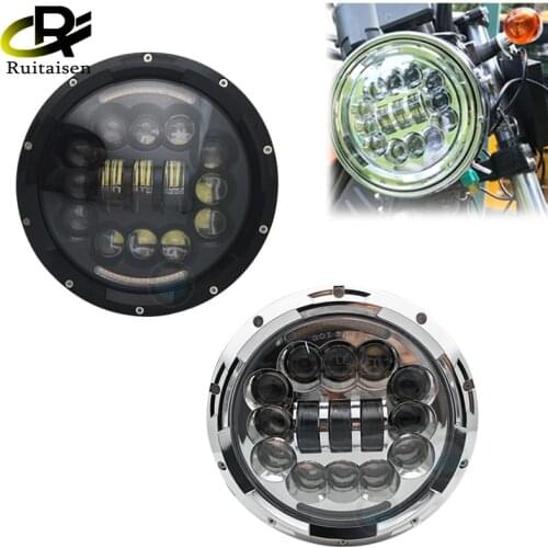 Motorcycle Accessories 7inch 90W LED Headlight for motorcycle Softail Deluxe Fat boy Heritage