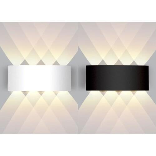 Aluminum Led Wall Lamp IP65 Waterproof Up Down Wall Light Indoor Bedroom Livingroom Wall Lamp For Home Stair Corridor Lighting