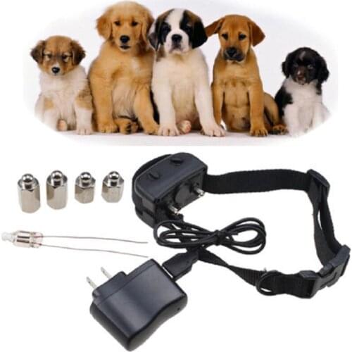 Automatic Rechargeable Anti Bark Dog Collar Stop Barking Vibration Shock Models