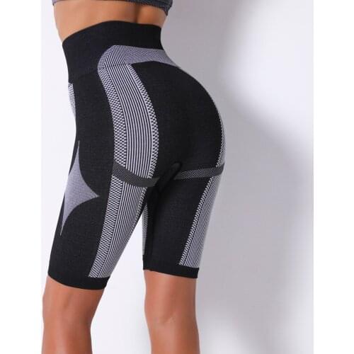 CXUEY Seamless Leggings Yoga Shorts Pants Dry Fit Leggings Sport Women Fitness Workout Gym Leggings Knit Running Tights Rose Red