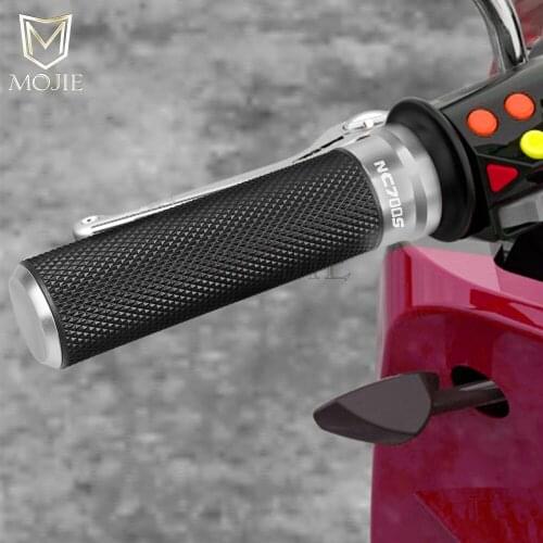 For Honda NC700 S NC700S NC 700S 700 S 2011-2018 2017 2016 7/8" 22MM Motorcycle Handle Bar Handlebar Grips Scooter Cover End