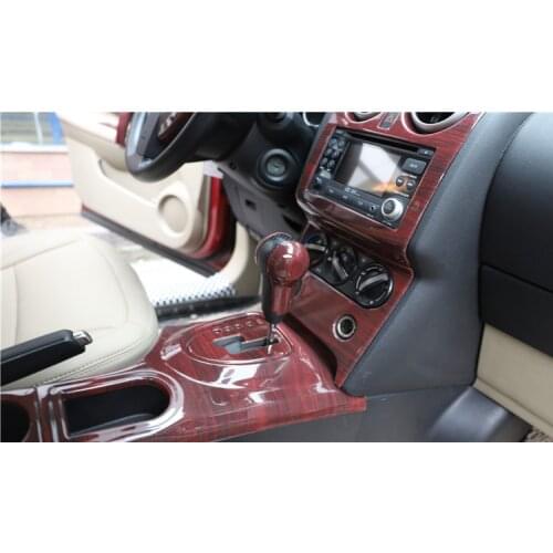 For 2008-2015 Nissan Qashqai Peach wood frame Radio Audio Panel Dash Mount Trim Refitting Kit Fascia Face Surround Frame