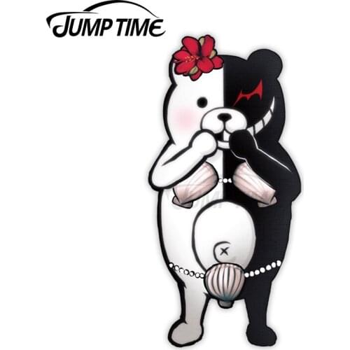 JumpTime 13 x 6.2cm For Danganronpa Monokuma Hidden Sprite Anime Sticker Decal_0098