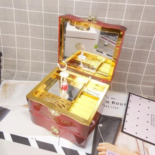 Classic Music Box Ballerina,Jewelry Box,Birthday Gift for Girlfriend,Home Decor,Christmas Decorations for Home,New Year Gifts