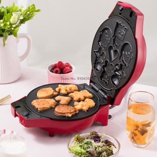 ZM-277 220V Casa kitchen multifunction Egg Waffle Maker/Donut Machine/Heart Waffle Maker/Cake Pop Machine non-floating type