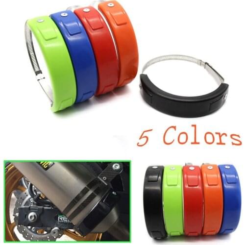 Motorcycle accessories Silencer/Exhaust Oval Exhaust Orange Protector For HONDA CBR600RR CBR 600RR 2007-2016 2015 2014 2013