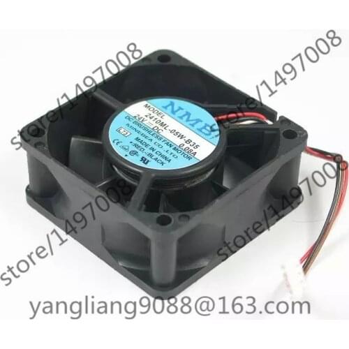 NMB-MAT 2410ML-05W-B35 L73 DC 24V 0.08A 60x60x25mm Server Cooling Fan
