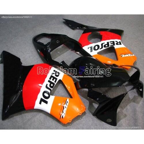 For Honda CBR 900RR 954 02 03 CBR900RR 954RR 2002 2003 Red Orange Black White Motorbike Fairings (Injection molding)