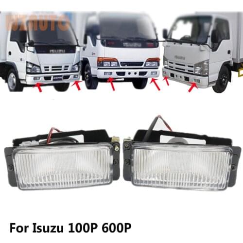 Qingling Truck Front Bumper Fog Lamp Assy Fog Light Assembly Fog Lamp Set For Isuzu 100P 600P