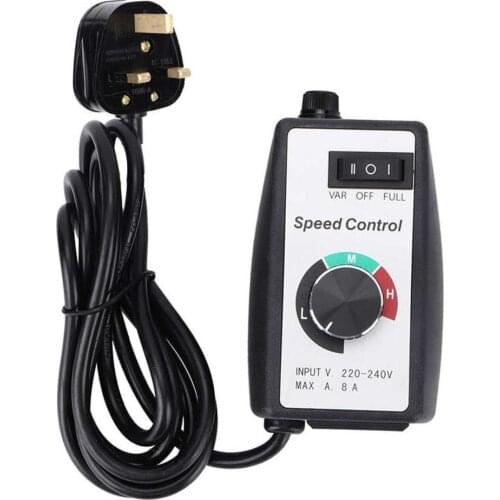 Motor Speed Controller Universal Electronic Stepless Governor Switch Blower Duct Fan Speed Control Regulator 230V