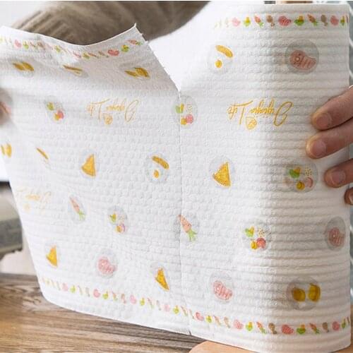 Comes With Detergent Lazy Rag Paper Kitchen Washable Oil Absorbing Paper Dish Towel