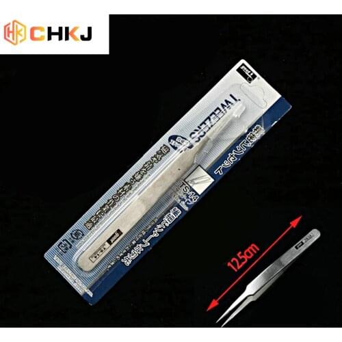 CHKJ High Quality 125mm Precision Lock Tweezer For Electronic Components Holding Tightly Repair Tool Locksmith Tool Supplies
