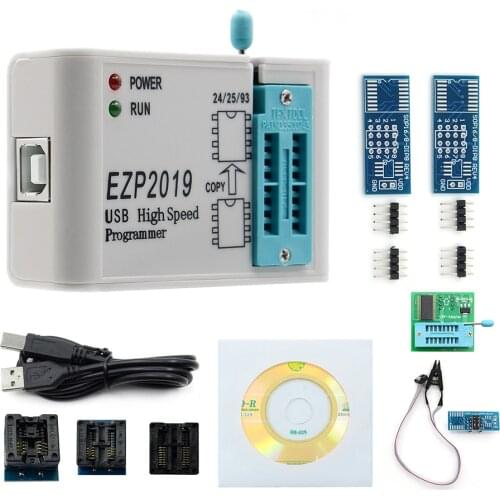 EZP2019 High Speed USB SPI Programmer Support 24 25 93 EEPROM Flash Bios Factory Price