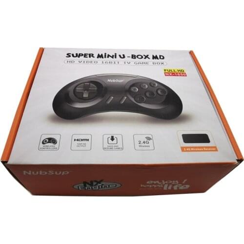 NUBSUP 16-bit MD Game Retro Console For Sega Genesis HD compatible 600+Game Video Game Support TV Out Put For Mega Drive
