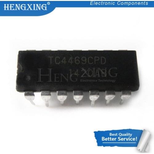 5pcs/lot TC4469CPD TC4469 DIP-14 In Stock
