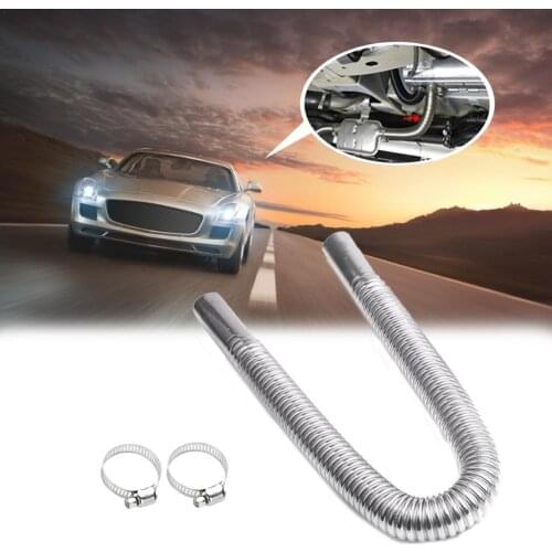 100/150/200/250/300CM Diesel Parking Heater Stainless Steel Exhaust Pipe Tube Gas Vent Fit For Car Heaters Hose Accessories 2021