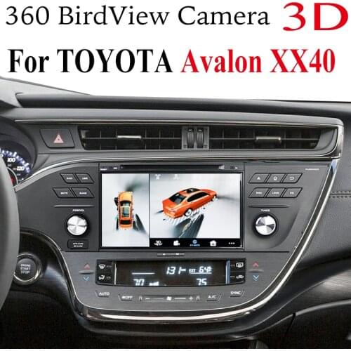 For TOYOTA Avalon XX40 Car Multimedia GPS Audio Radio Navigation NAVI Player Built-in CarPlay 360 BirdView 3D