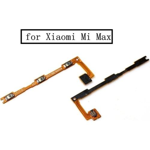 For Xiaomi Mi Max Power Volume Side Key Button Flex Cable ON OFF Switch Flex Cable Replacement Repair Parts Test QC