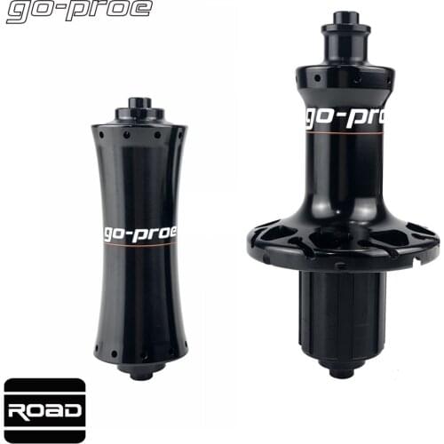 GO-PROE G10 Road Bike Straight Pull Hub Shimano Freebody 20-24 Holes Axle Front QR100mm Rear QR130mm Bicycle Hub 341g Glossy