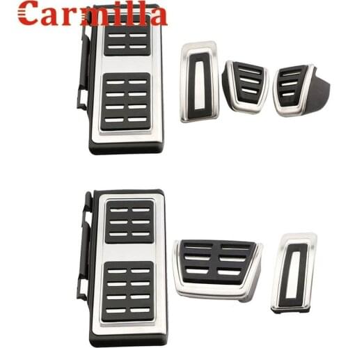 LHD Car Pedal Cover for VW Tiguan 2017-2020 Passat B8 Golf 7 T-cross T-roc Troc for Skoda Octavia A7 Golf 7 for Seat Leon 5F MK3