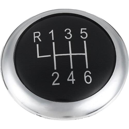 New 6-Speed Gear Knob Cap Chrome Badge For VW Passat 2005-2014 3C0711144A