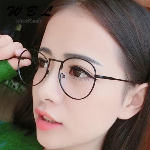 WarBLade Women Eyeglasses Frame Retro Myopia Eye Glasses Female Vintage Optical Glasses Prescription Transparent Frame 2018