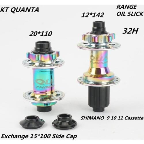 KT QUANTA Axle Hub MTB Mountain Bike 4 Bearings 20 * 110 15 * 100 12 * 142 XD 9 10 1112 Speed 32 Hole Bicycle Dsic