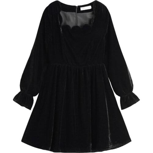 Модные платья-трапеции PERHAPS U China At AliExpress