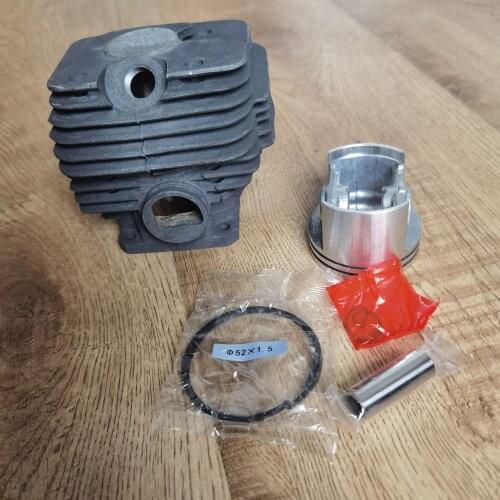 Cylinder Piston Assy For STIHL MS381 Nikasil Coated 52MM Chainsaw Spare Parts