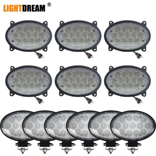Agricultural LED Light Kit 12pcs 624W For Case/IH Combines Tractors 5088,6088,7010,7088,7120,7130,7230,8010,8120,8230,9120,9130