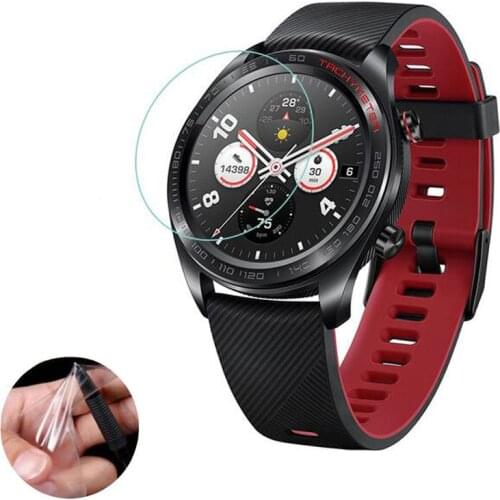 3pcs PET Soft Ultra Clear Protective Film Guard For Huawei Honor Watch Magic Sport Smartwatch Screen Protector Cover (Not Glass)