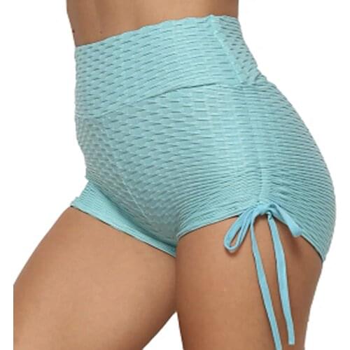 Women Summer Yoga Shorts Pants High Waist Sports Biker Shorts Summer Skinny Fitness Solid Bodycon Cycling Bottoms Lady Homewear