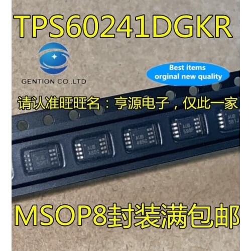 20 PCS 100% new and orginal real photo TPS60241 TPS60241DGKR silk-screen AUB MSOP - 8 switch voltage regulator controller