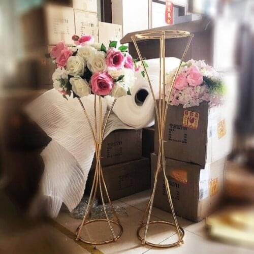 5pcs Wedding Gold Flower Arch Stand
