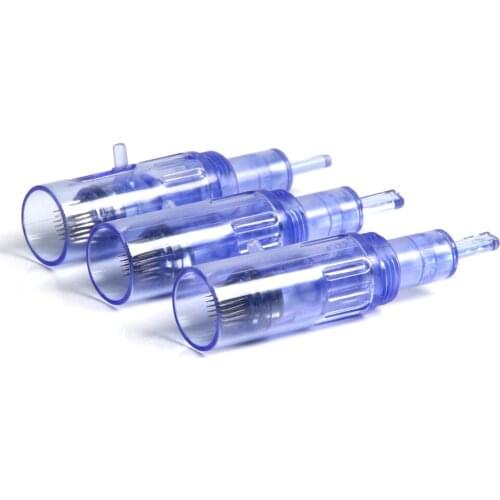 9/12/36/42 nano microneedling mini gun derma pen needles bayonet tattoo cartridge needle for mts beauty nano needle derma pen