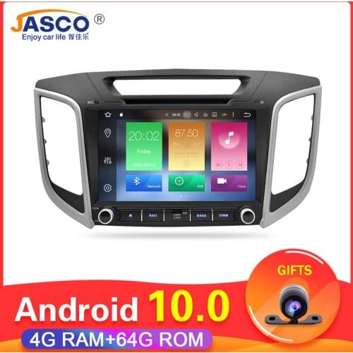 Android 10.0 Car Stereo DVD Radio GPS Navigation Player For Hyundai ix25 Creta 2014-2018 Video Multimedia Bluetooth Headunit