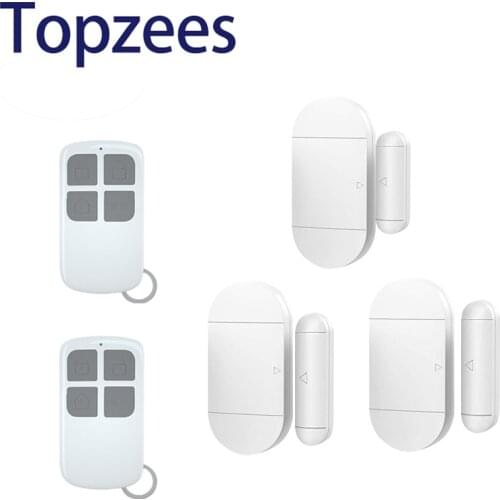 Wireless Warning Alarm Wireless Door Sensor Magnetic Sensor Burglar Security Window Sensor With Remote Controller Alarm System