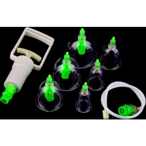 Hot Sale 1 Set 6 Can Massager Health Monitors Products Can Opener Pull Vacuum Cupping of The Tanks Cutem Extractor Acupuncture