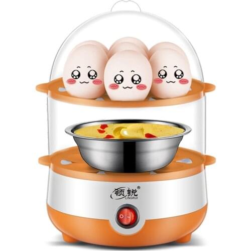 Cooking Tools Kitchen Utensil Breakfast Multi-functional Three-layer Eggs Steamer 14 Eggs Capacity Corn Milk Steamed 220V ZD01
