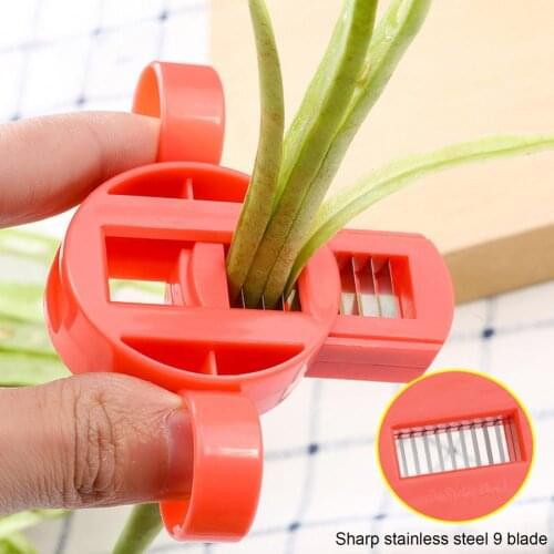 Multifunctional Manual Green Bean Grater Slicer Vegetable Cutter Kitchen Tool