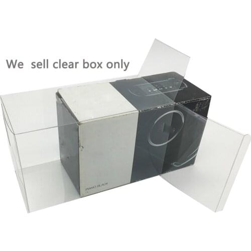 Clear transparent PET box cover For PSP 3000 console HK version storage protection collection box