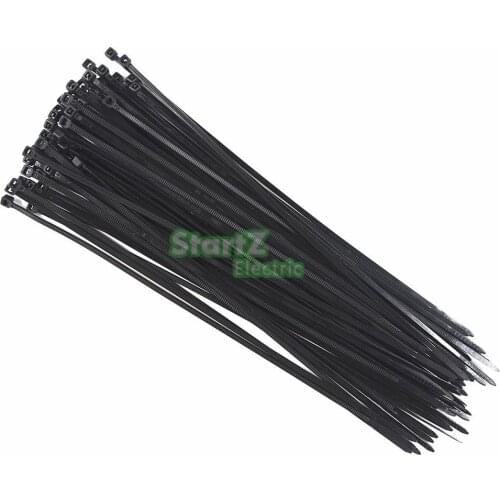 1000Pcs / 500pcs /bag 3X (80,100,120,150)mm Self-Locking BlACK Nylon66 Wire Cable Zip Ties.cable ties SGS Certificated