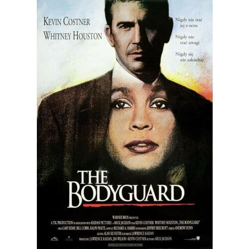 6Style Choose The Bodyguard Movie Art Film Print Silk Poster for Your Home Wall Decor 24x36inch