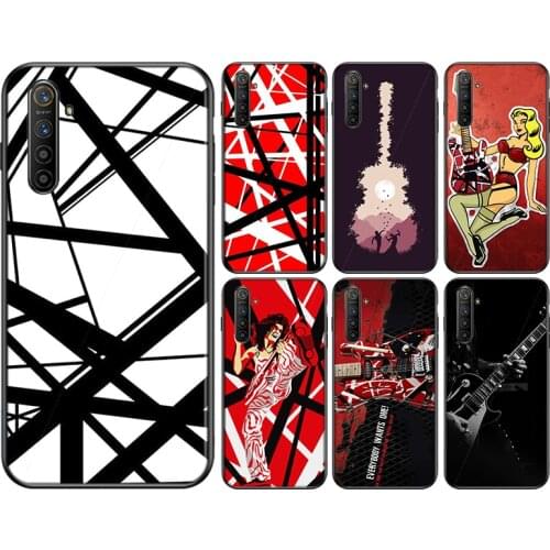 Van Halen Graphic Guitar Silicone Cover For OPPO Reno 4 3 Pro 10X Zoom 2 Z F Realme ACE C2 X2 Pro 5G Phone Case