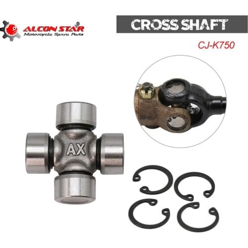 Alconstar Joint Cross Shaft Component ATV Staked-In U-Joint CRV Drive Prop Shaft Cross Bearing Accessory For Bmw R12 R71CJ-K750