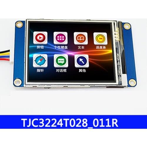TJC3224T028_011R 2.8 inch USART HMI with font picture TFT LCD module serial port serial port driver