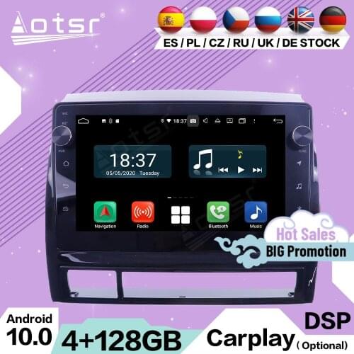 128G Carplay Multimedia Android For Toyota Tacoma 2002 2003 2004 2005 2006 2007 2008 2009 2010 2011 2012 2013 GPS Navi Head Unit