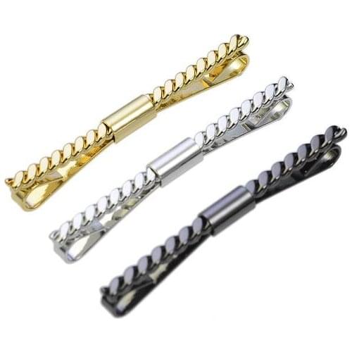 20pcs/lot Angle Clip Tie Collar Bar Twist Rope Pattern Tie Rods Angle Collar Pin Tie Collar Stay Collar Pin Bar Sticker